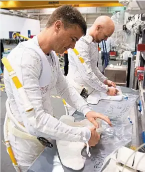  ??  ?? Creating astronauts’ underwear that stays fresher for longer is important to ensure microbes don’t fester and space missions are not endangered. —dpa