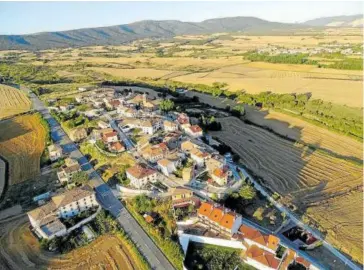  ?? Foto: www.legarda.es ?? Vista aérea de la localidad de Legarda.