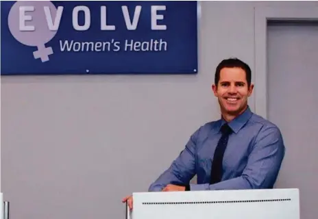  ?? Photo: CONTRIBUTE­D ?? NEW DOCTOR: Dr David Chettle has moved from Brisbane to Toowoomba to open Evolve Women’s Health at St Vincent’s Private Hospital.