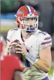  ?? John Raoux / Associated Press ?? Florida quarterbac­k Kyle Trask threw for 474 yards against Georgia, eight yards shy of the school mark.