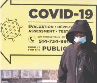  ?? RYAN REMIORZ / THE CANADIAN PRESS ?? Basic data on COVID infections has been an issue
throughout the pandemic, experts say.