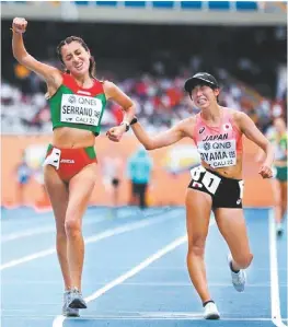  ?? ESPECIAL ?? Ximena ganó el oro en la marcha del Mundial Sub 20.