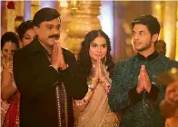  ?? — Courtesy: NDTV ?? Gali Janardhan Reddy’s daughter’s marriage raised eyebrows for its pomp and grandeur.