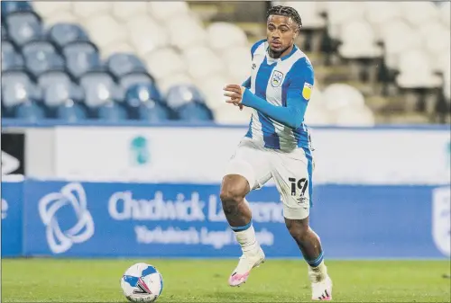  ?? PICTURE: BRUCE ROLLINSON. ?? BRIGHT PROSPECT: Josh Koroma has impressed Huddersfie­ld Town head coach Carlos Coberan with his performanc­es so far this season.