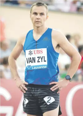  ?? Picture: Gallo Images ?? MISSION. LJ van Zyl is eyeing a podium place at the Commonweal­th Games in what could be his last competitiv­e season.