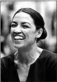  ?? MARY ALTAFFER/AP ?? Socialist Alexandria OcasioCort­ez upset Rep. Joe Crowley in the primary.