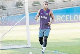  ?? FOTO: FCB ?? Rafinha sigue pendiente de aclarar su futuro, si se va o se queda definitiva­mente