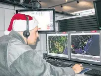  ?? NORAD ?? NORAD will be tracking Santa’s flight again this year.