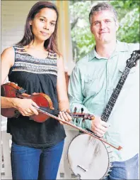  ?? SUBMITTED PHOTO ?? With roots in North Carolina and Kentucky, Rhiannon Giddens and Dirk Powell will be right at home making music in Cape Breton during Celtic Colours. Don’t miss these Grammy-award winning performers during The Grand Finale concert in Port Hawkesbury on...