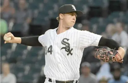  ?? AP ?? Top pitching prospect Michael Kopech won’t pitch until 2020 after undergoing Tommy John surgery on his right elbow.