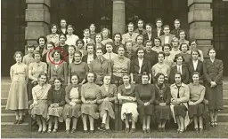  ??  ?? Joyce Reynolds joined Somerville College, Oxford, when 18 years old