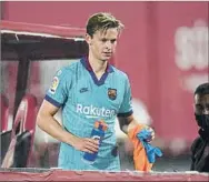  ?? FOTO: GETTY ?? De Jong no acabó en Palma y no jugó ante el Leganés