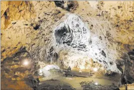  ?? Matthias Schrader ?? The Associated Press A general view of the Hohle Fels caves in Blaubeuren, Germany, where art dating to the Ice Age has been found. The caves are one of two submission­s from Germany for considerat­ion as World Heritage Sites by the U.N.’S cultural...