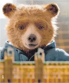  ?? FOTO: STUDIOCANA­L ?? Ein Bösewicht sorgt dafür, dass Paddington unschuldig im Gefängnis landet.