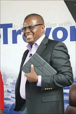  ?? ?? Alpha Media Holdings chairman Trevor Ncube