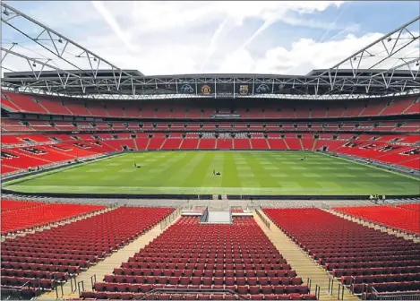  ??  ?? Wembley Stadium, which could stage the final of Euro 2020 if England made a bid for the championsh­ips.