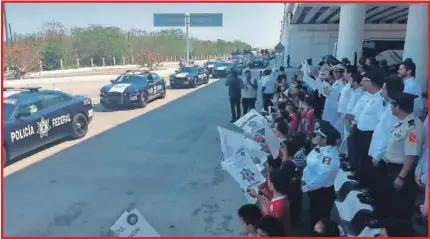  ??  ?? Ayer por la mañana arrancó el operativo de Semana Santa 2019 en las carreteras del estado