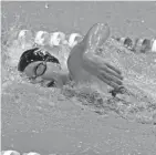  ?? JOE SIENKIEWIC­Z / USA TODAY NETWORK-WIS. ?? Menomonee Falls senior Cassie Stegner is the defending Division 1 champion in the 200-yard freestyle.