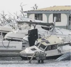  ??  ?? 0 The British Virgin Islands suffered immense damage