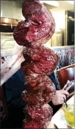  ?? SUBMITTED ?? Skewered meats, cooked over an oven flame and wood charcoal, are found at Brazilian steakhouse Texas de Brazil, in Woodmere. It’s among participan­ts in Chagrin Valley Restaurant Week.
