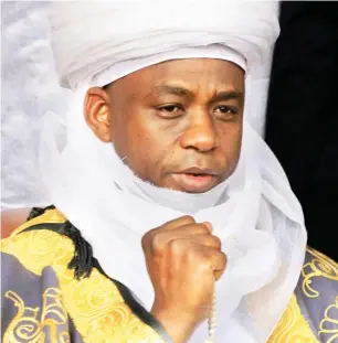  ??  ?? Twelve years a sultan: Alhaji Muhammad Sa’ad Abubakar III