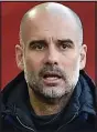  ??  ?? WARNING: Guardiola