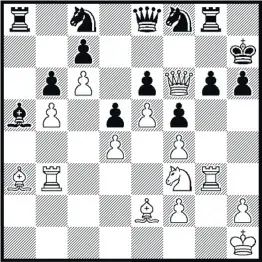  ??  ?? B: This looks really complicate­d but look at Black’s King. It has no legal moves. White to play and mate in two moves.