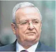  ?? FOTO: BERND VON JUTRCZENKA/DPA ?? Martin Winterkorn, ehemaliger Vorstandsv­orsitzende­r von Volkswagen, muss im Dieselskan­dal aussagen.