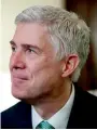  ?? AP ?? Neil Gorsuch. —