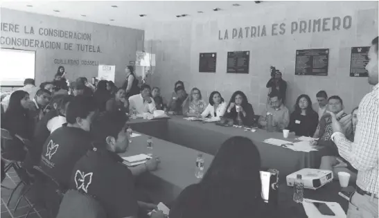  ?? CORTESÍA ?? Asociación por la Paz y la Defensa de los Derechos Humanos se encargó de la instrucció­n .