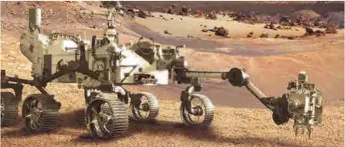  ??  ?? Premiers pas du rover Perseveran­ce sur Mars