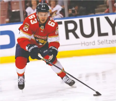  ?? WILFREDO LEE/ THE ASSOCIATED PRESS ?? Newest Ottawa Senators forward Evgenii Dadonov has a proven record on the power play, says Senators general manager Pierre Dorion. Dadonov has signed a three-year, $15-million deal with the team.