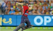  ?? PHOTO: GETTY IMAGES ?? Stand-in skipper Jos Buttler took some of the blame for England’s poor total in Melbourne.