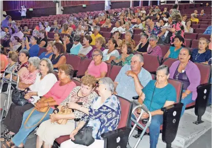  ??  ?? EL Evento se realizó en el auditorio municipal