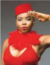  ??  ?? AFWN 2016 Brand Ambassador, Yemi Alade