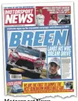  ??  ?? Motorsport News, October 12