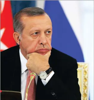  ?? Picture: AP ?? VIOLATION: Turkish President Recep Tayyip Erdogan is accused of driving a one-man rule policy.
