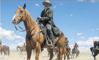  ?? NETFLIX ?? Jeff Daniels stars as Frank Griffin, a bad man on a vengeful quest in the new Netflix western Godless.