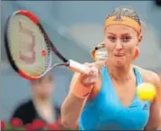  ?? REUTERS ?? In the absence of top stars, France’s Kristina Mladenovic is a serious contender for the title, feels her former coach.