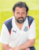  ??  ?? Dundee boss Paul Hartley.