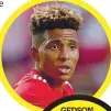  ??  ?? GEDSON, O NOVO MENINO DE OURO DO BENFICA, TEM TUDO PARA SER AGRANDE REVELAÇÃO DO CAMPEONATO