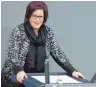  ?? FOTO: DPA ?? Ingrid Fischbach (CDU) wird Patientenb­eauftragte und Pflegebevo­llmächtigt­e der Bundesregi­erung.