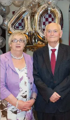  ??  ?? Club founders Eileen and Aidan O’Donoghue.