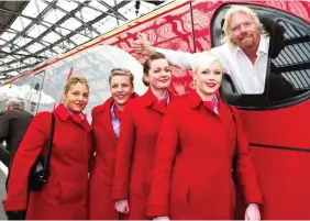  ??  ?? Derailed: Richard Branson had run the West Coast franchise since 1997