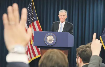  ?? [ APA ] ?? US-Notenbankc­hef Jerome Powell erwartet eine konjunktur­elle Abkühlung.