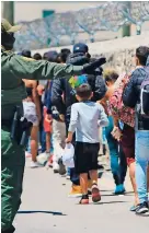  ?? ?? EN ENERO, El Paso ocupó el tercer lugar de encuentros de migrantes a lo largo de la frontera con México