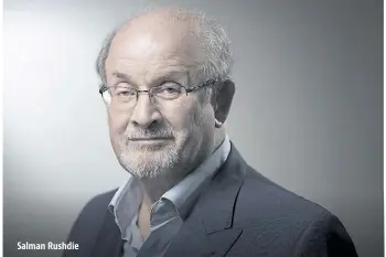  ??  ?? Salman Rushdie