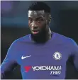  ??  ?? Tiemoue Bakayoko may be on the move in the summer