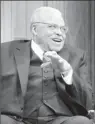  ??  ?? Sit back and enjoy: Stage vet James Earl Jones plays a former president who has seen it all.