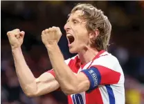  ?? ?? Lucas Modric, joueur le plus âgé à jouer pour la Croatie